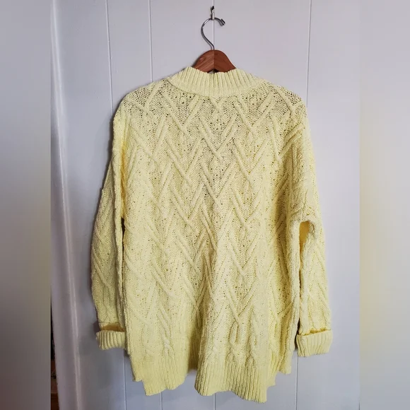 NWT Free People Montana Cable Cardi - Picture 3 of 11